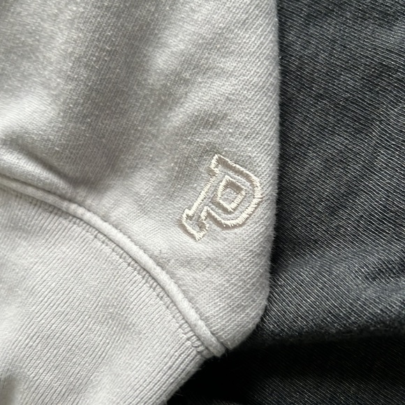 PINK campus charcoal dip dye hoodie - Picture 5 of 5